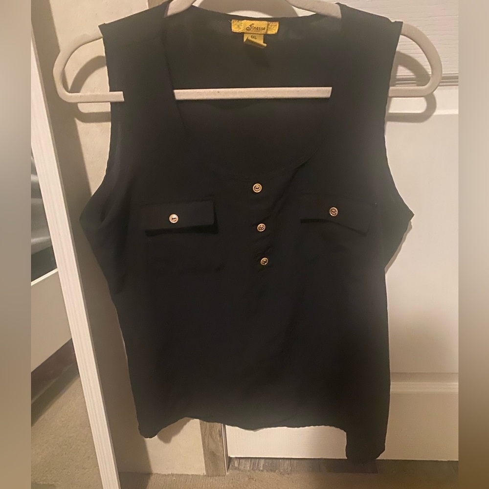 Black dressy top
